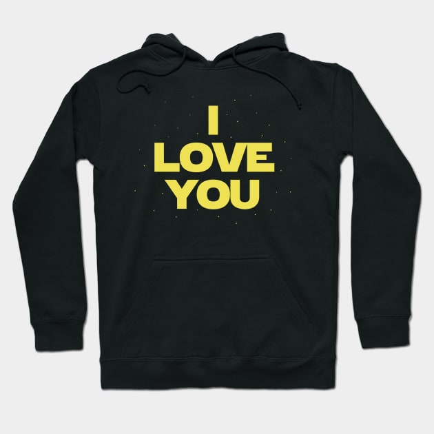 I Love You Hoodie by fishbiscuit